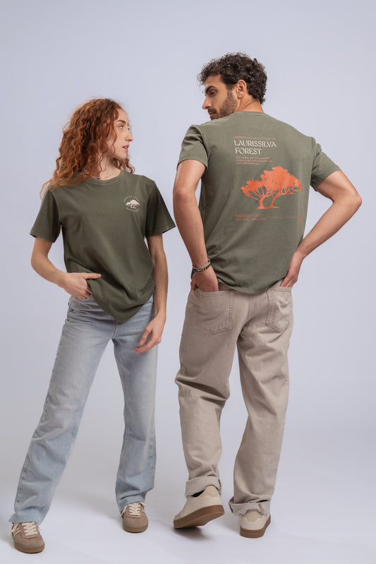 Laurissilva T-shirt in Green