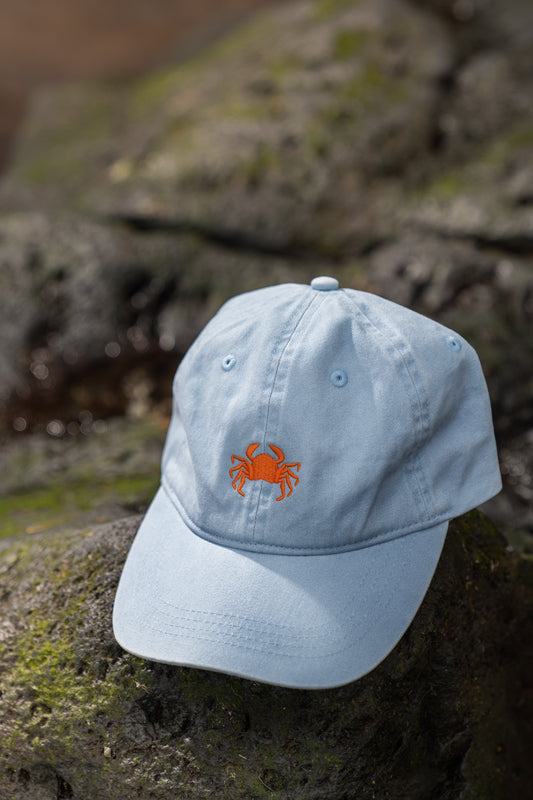 Crab Cap in Baby Blue