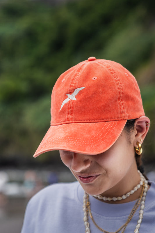 Pterodroma Cap in Orange