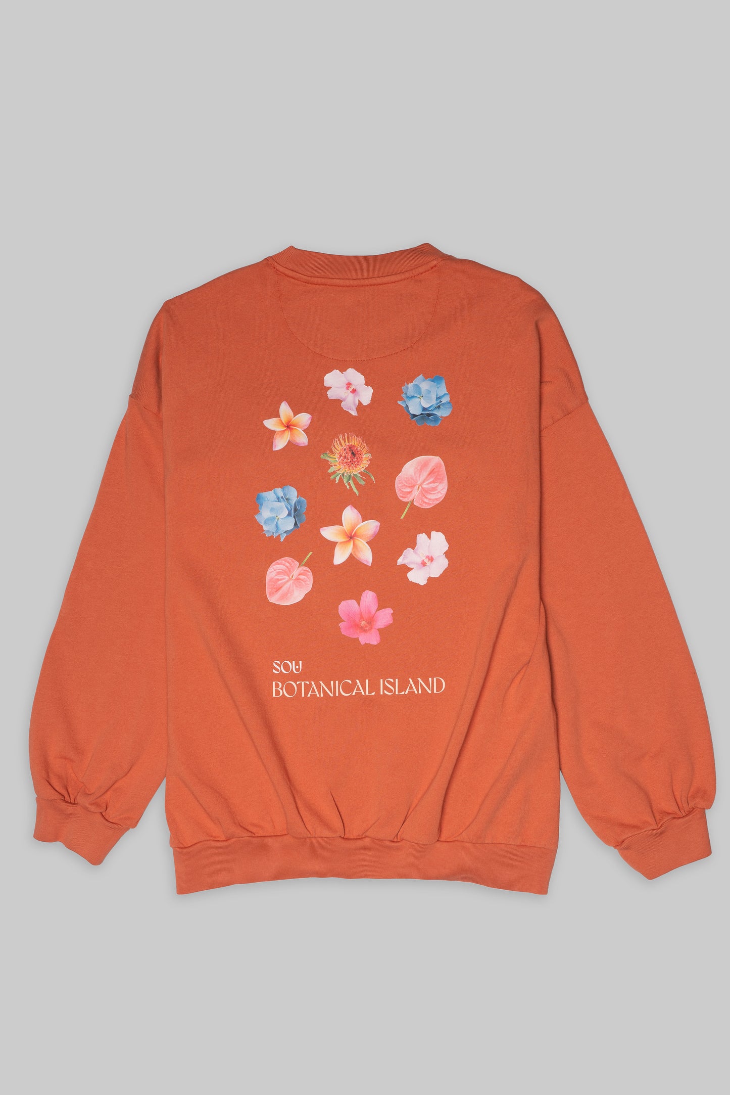 Botanical Island Sweatshirt in Pomelo