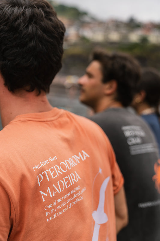 Pterodroma T-shirt in Orange